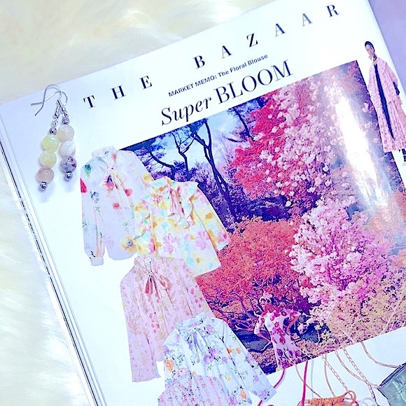 🆕Beautiful Handcrafted Colorful Natural Gemstone Flower Agates Beaded Earrings - Picture 12 of 16